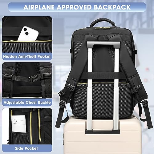 Flight-Approved Waterproof Carry-On Backpack for 17" Laptops
