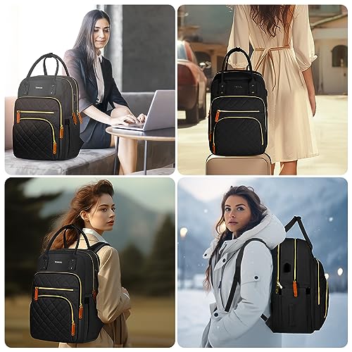 Aviation-themed 15.6" Laptop Backpack with USB Port