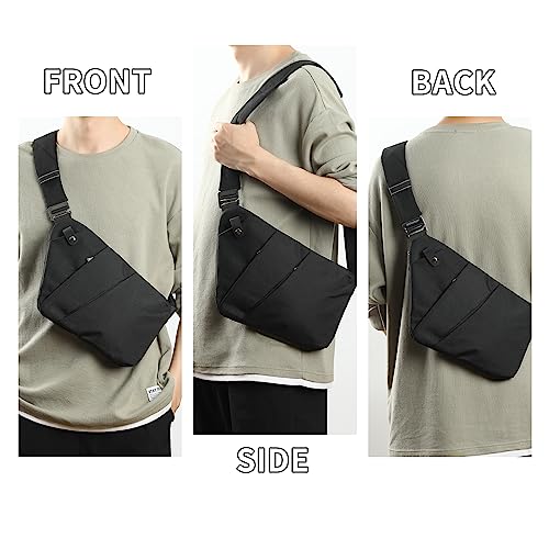 BROADREAM Flex Bag: Anti-Theft Crossbody for Aviators