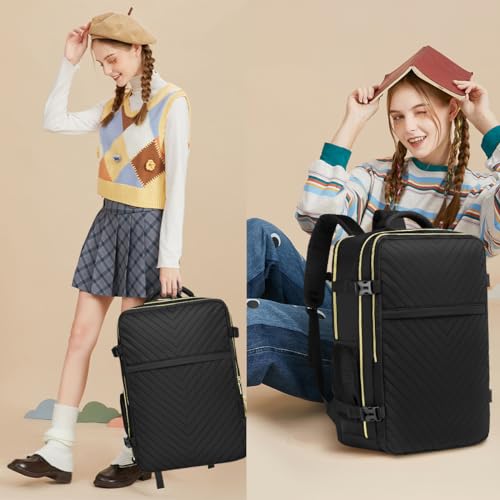 Flight-Approved Waterproof Carry-On Backpack for 17" Laptops