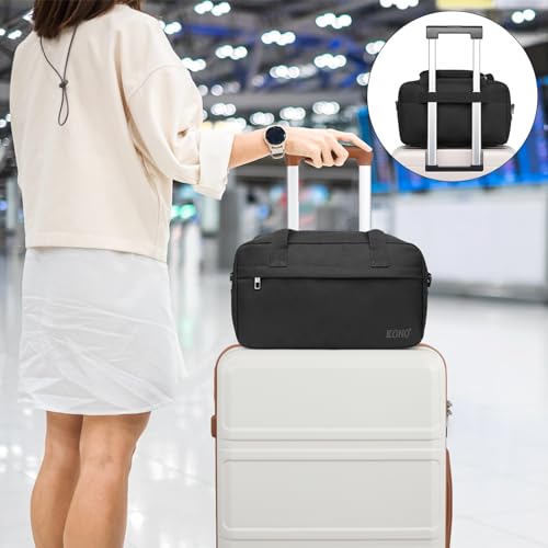 Aviation Cabin Bag: Compact Travel Duffel - Black