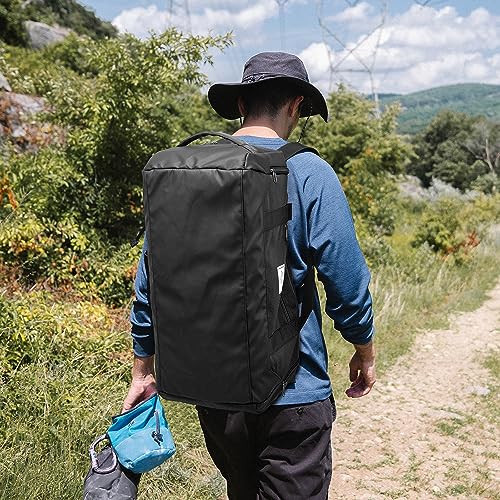 Laripwit 40L Gym Duffel Bag with Shoe Compartment