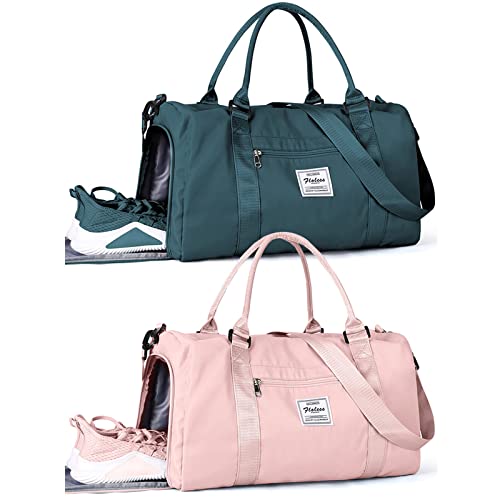 Aviation Travel Duffel Bag with Shoe Compartment