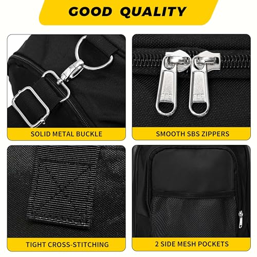 Vorspack 24" Aviation Duffle Bag - Lightweight Black