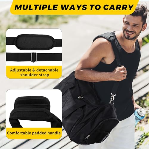 Vorspack 24" Aviation Duffle Bag - Lightweight Black