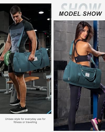 Aviation Travel Duffel Bag with Shoe Compartment