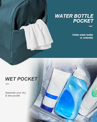 Aviation Travel Duffel Bag with Shoe Compartment