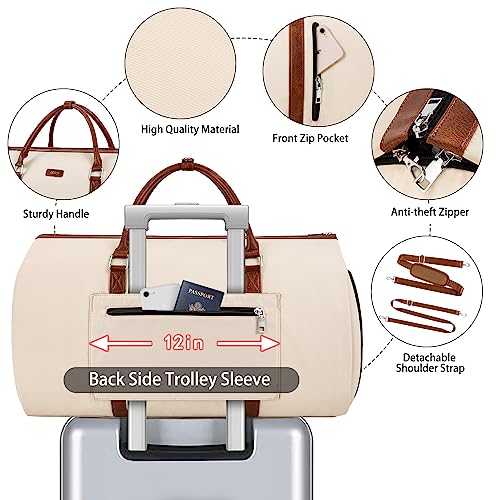 Convertible Travel Duffel: Garment Bag, Weekender, Suitcase