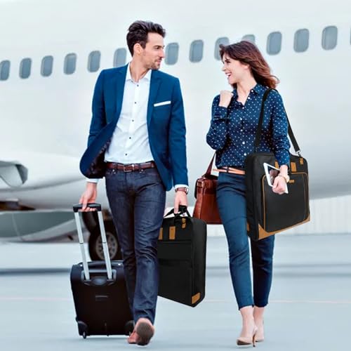 Aviation Leather Travel Suit Bag for Business Trips