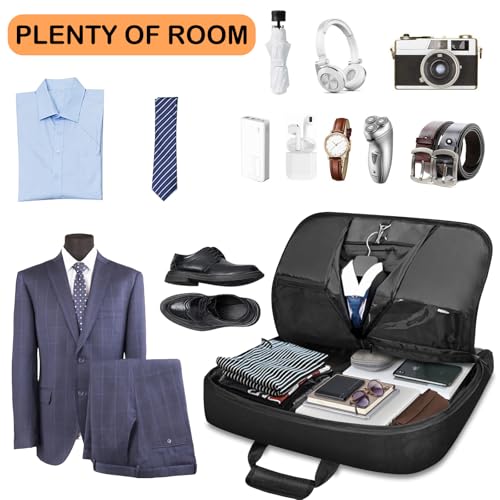 Aviation Leather Travel Suit Bag for Business Trips