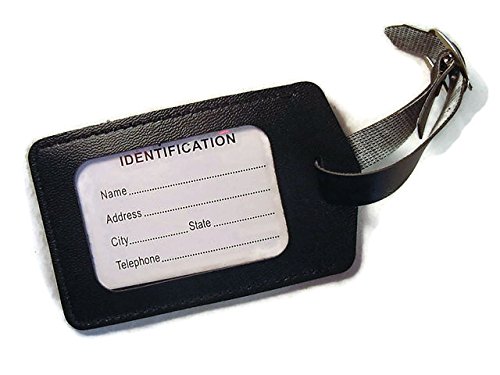 Schaefer Beer Logo Leatherette Aviation Luggage Tag