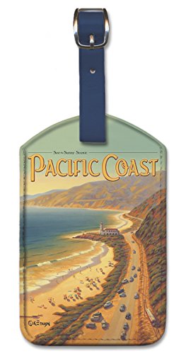 Pacific Coast Leatherette Luggage Tag by Erickson