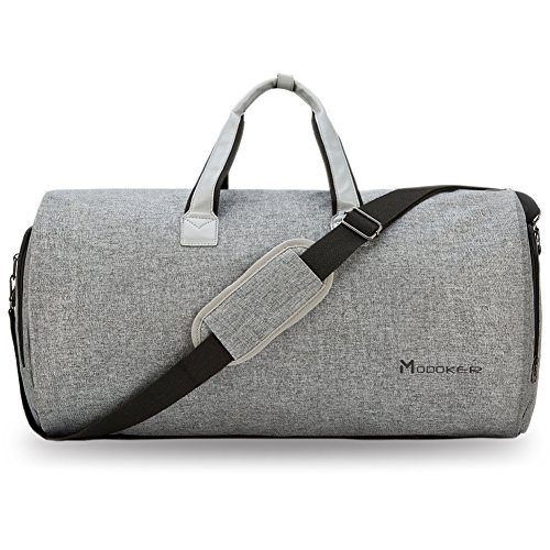 Modoker Convertible Hang-on Garment Duffel Bag - Grey