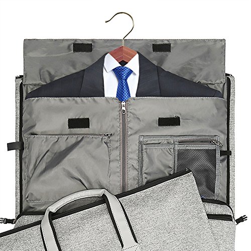Modoker Convertible Hang-on Garment Duffel Bag - Grey