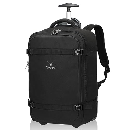 Aviation Approved Rolling Laptop Backpack for Women/Men