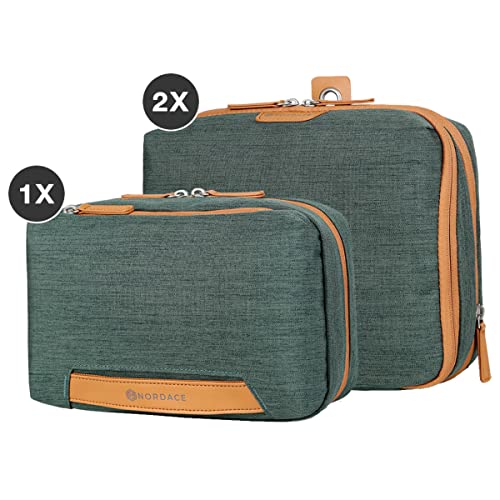 Nordace Green Travel Packing Organizers Set