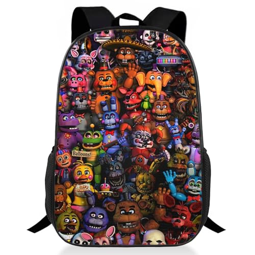 Cartoon 3D Printing Backpack for Travel & Hiking