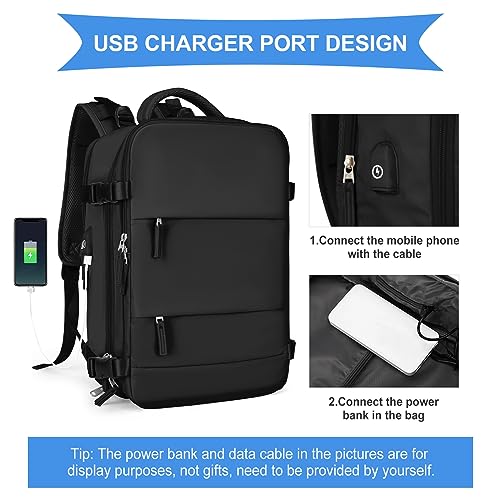 coowoz Waterproof Travel Backpack for Aviation Enthusiasts