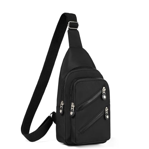 Women's Aviation Sling Bag - Black