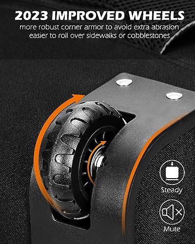 Aviation Approved Rolling Laptop Backpack for Women/Men