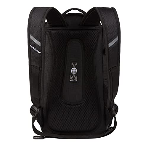 SwissGear 3598 Black Ballistic Narrow Daypack, 18