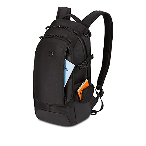 SwissGear 3598 Black Ballistic Narrow Daypack, 18