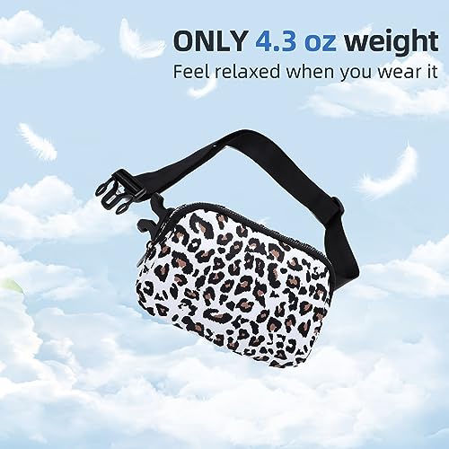 Leopard Cross Body Fanny Packs, Stylish Aviation Accessories