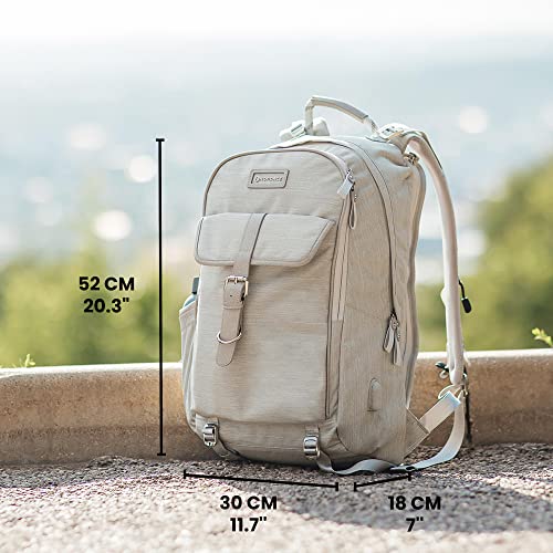 Nordace Comino USB Charging Backpack - Gray