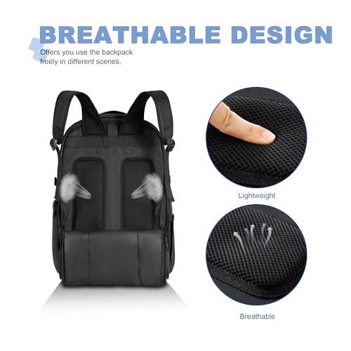 Golkcrux Rolling Backpack for Aviation Enthusiasts