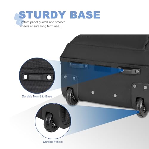 Golkcrux Rolling Backpack for Aviation Enthusiasts