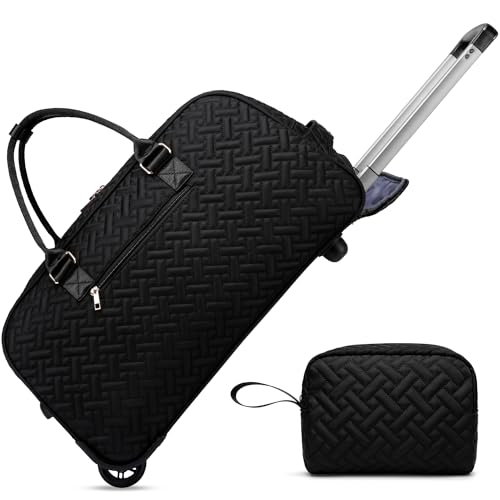 Women's Rolling Travel Duffle - Black Navigator