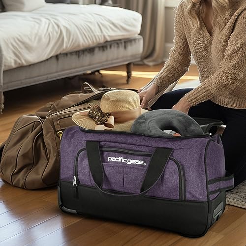 Pacific Gear Wheeled Duffel with Telescoping Handle