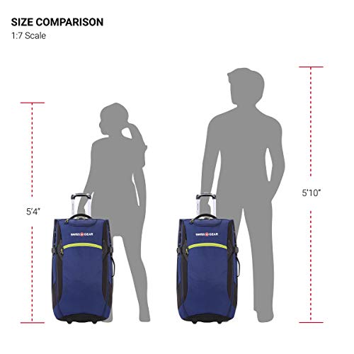 SwissGear Extra Large Rolling Duffel Bag Blue/Green