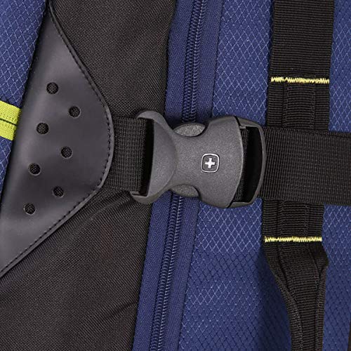 SwissGear Extra Large Rolling Duffel Bag Blue/Green