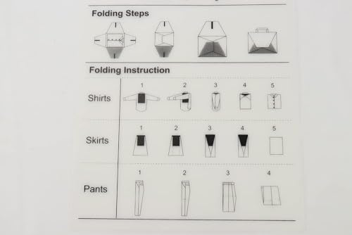 Aviation Travel Suit Garment Folder for Wrinkle-Free Clothes