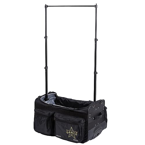 Aviation-Themed Dance Bag with Wheels, 28 Inch