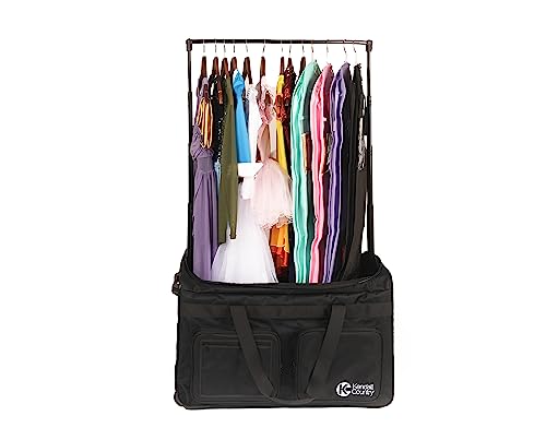 Aviation Dance Bag with Rack - Collapsible Rolling Duffel