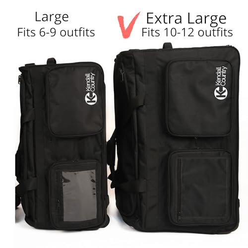 Aviation Dance Bag with Rack - Collapsible Rolling Duffel