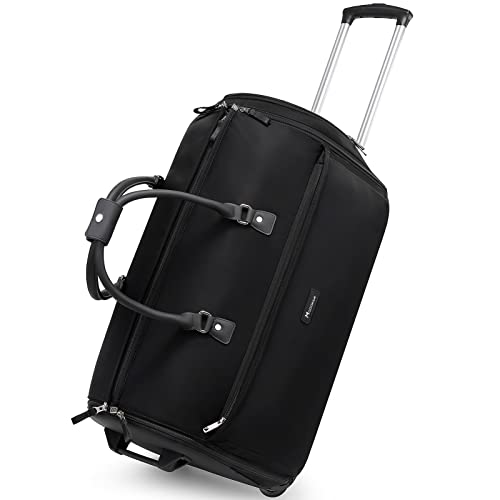 Modoker Rolling Garment Duffle, 3-in-1 Aviation Travel Bag