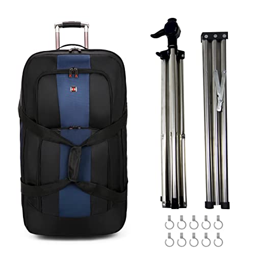 Apelila 30" Rolling Garment Bag with Expandable Rack