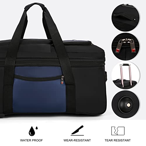 Apelila 30" Rolling Garment Bag with Expandable Rack