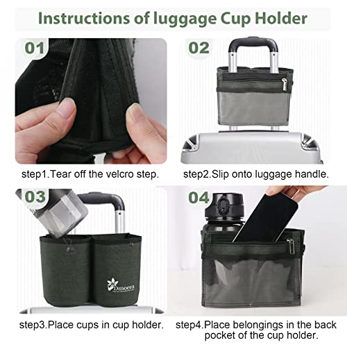 Aviation Travel Cup Bag with Strap, Thermal Insulation