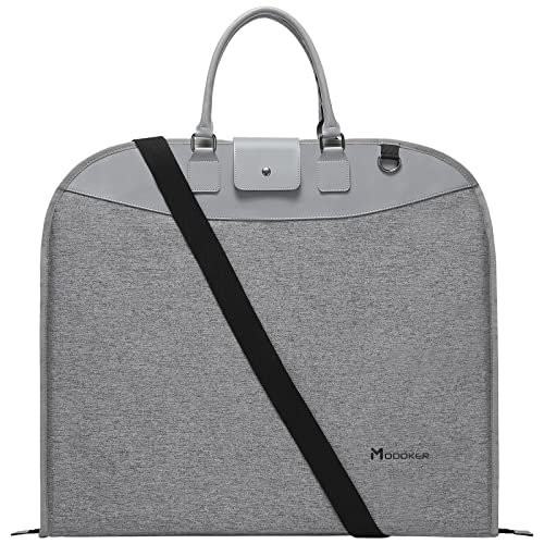 Modoker 2 in 1 Hanging Suit Bag, Grey