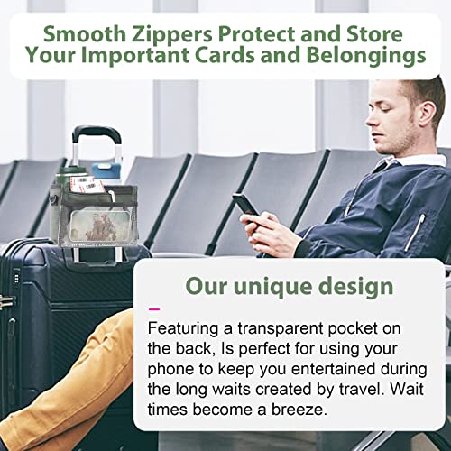 Aviation Travel Cup Bag with Strap, Thermal Insulation