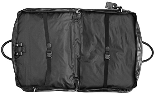 Aviation-Ready Soft Leather Suit Carrier Travel Bag