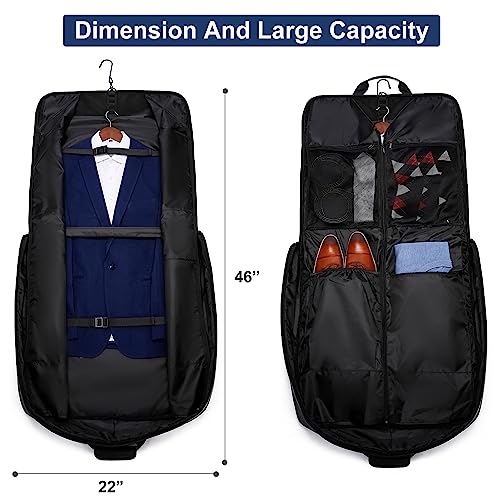 Aviation Travel Suit Bag for Business Trips with Laptop Compartment