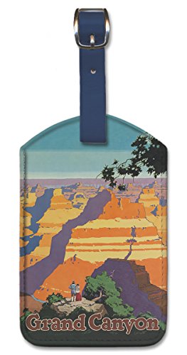 Leatherette Luggage Tag - Grand Canyon by Bryn