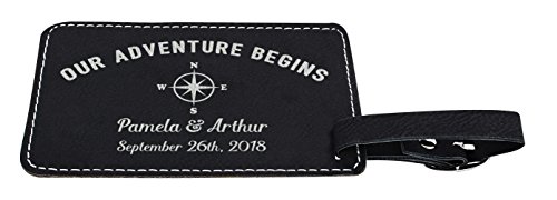 Customized Leatherette Luggage Tags for Aviation Enthusiasts