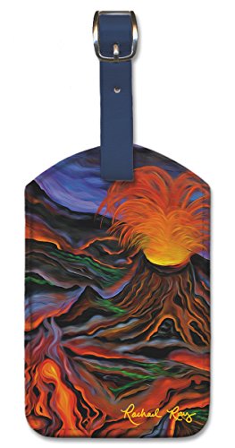 Madame Pele Leatherette Luggage Baggage Tag by Rachael Ray