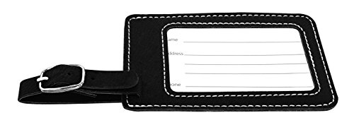 Captain & First Mate Matching Luggage Tags in Black
